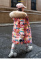 Karla LONG DOWN COAT Faux Fur Hooded Parkas TODDLERS & tweens