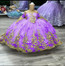 princess Diana gold lace dress  PURPLE