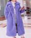 RAIRIS Girls Faux Fur Teddy Long Coat
