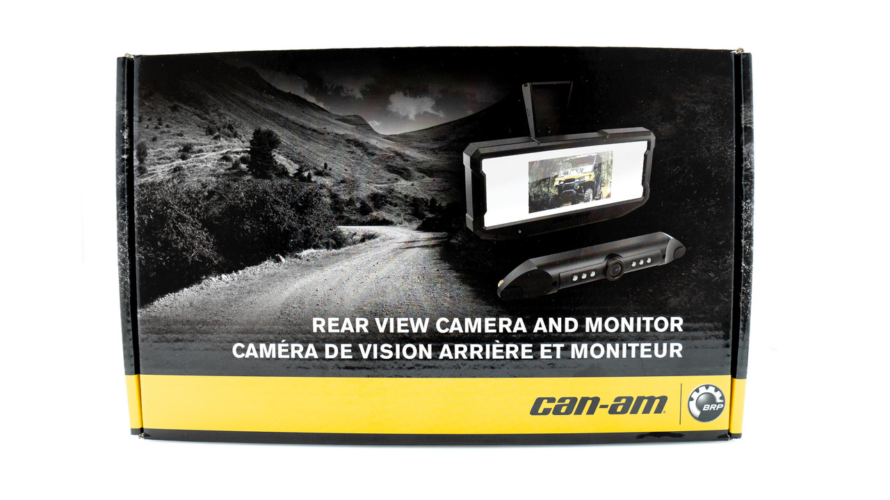 Can-Am BRP Rear View Mirror and Camera Monitor