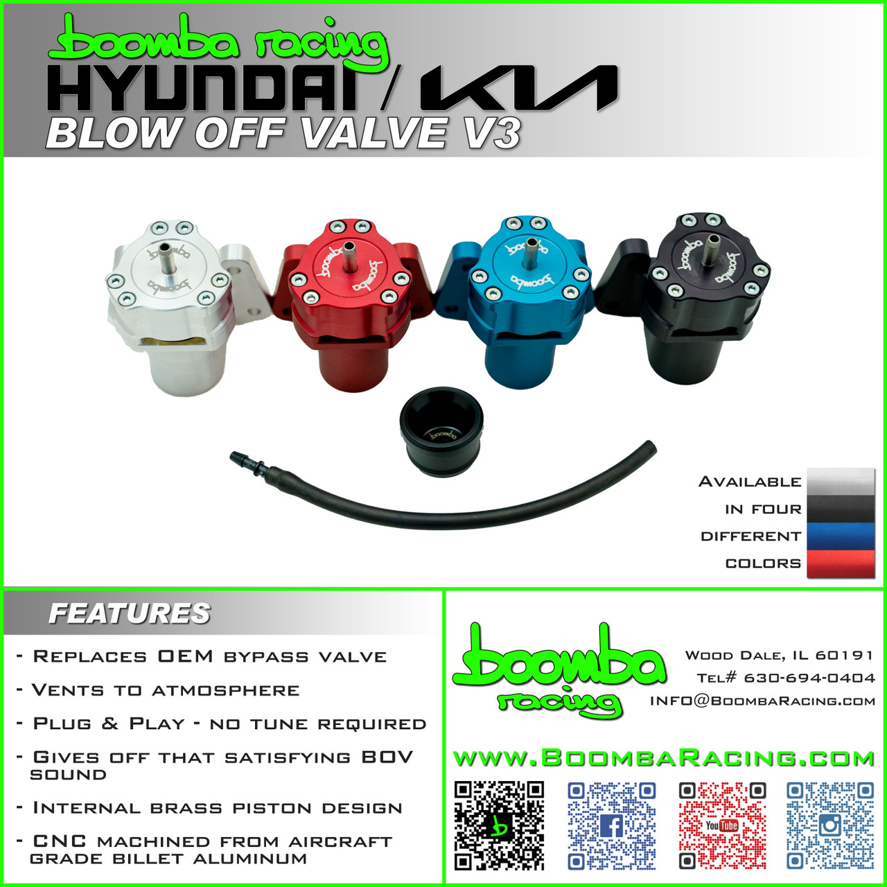 Hyundai / Kia V3 Blow Off Valve