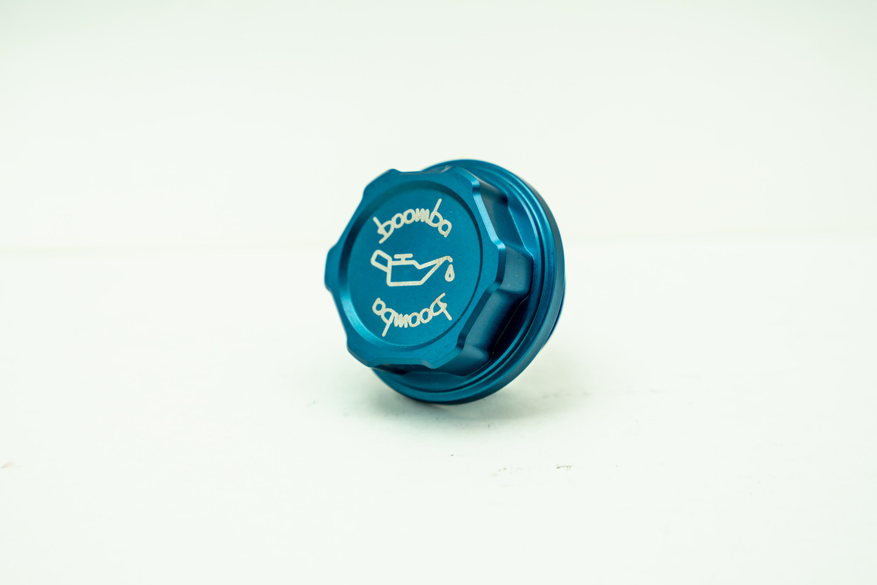 SUBARU OIL CAP - Blue