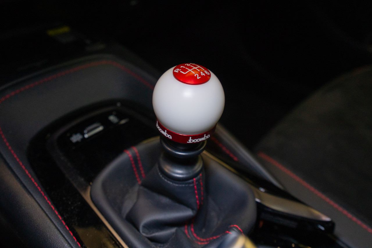 GR Corolla 220G Weighted Shift Knob White