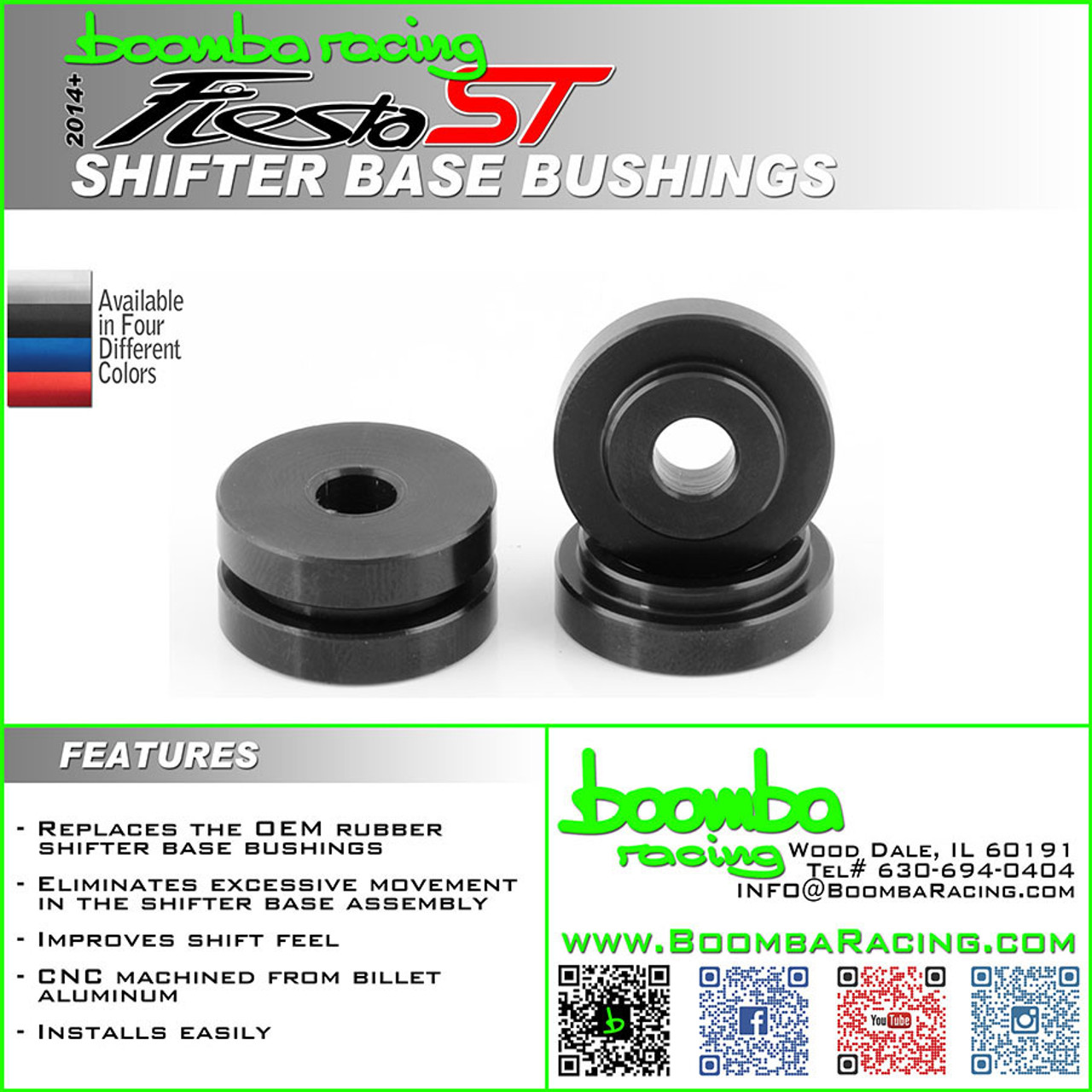 FIESTA ST SHIFTER BUSHINGS 