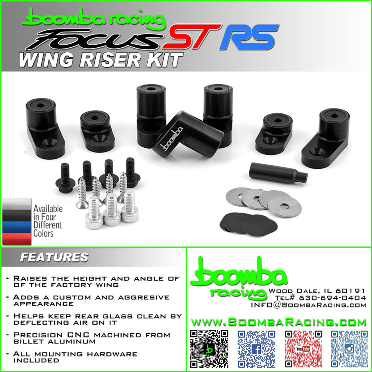 FOCUS ST/RS WING RISER KIT 