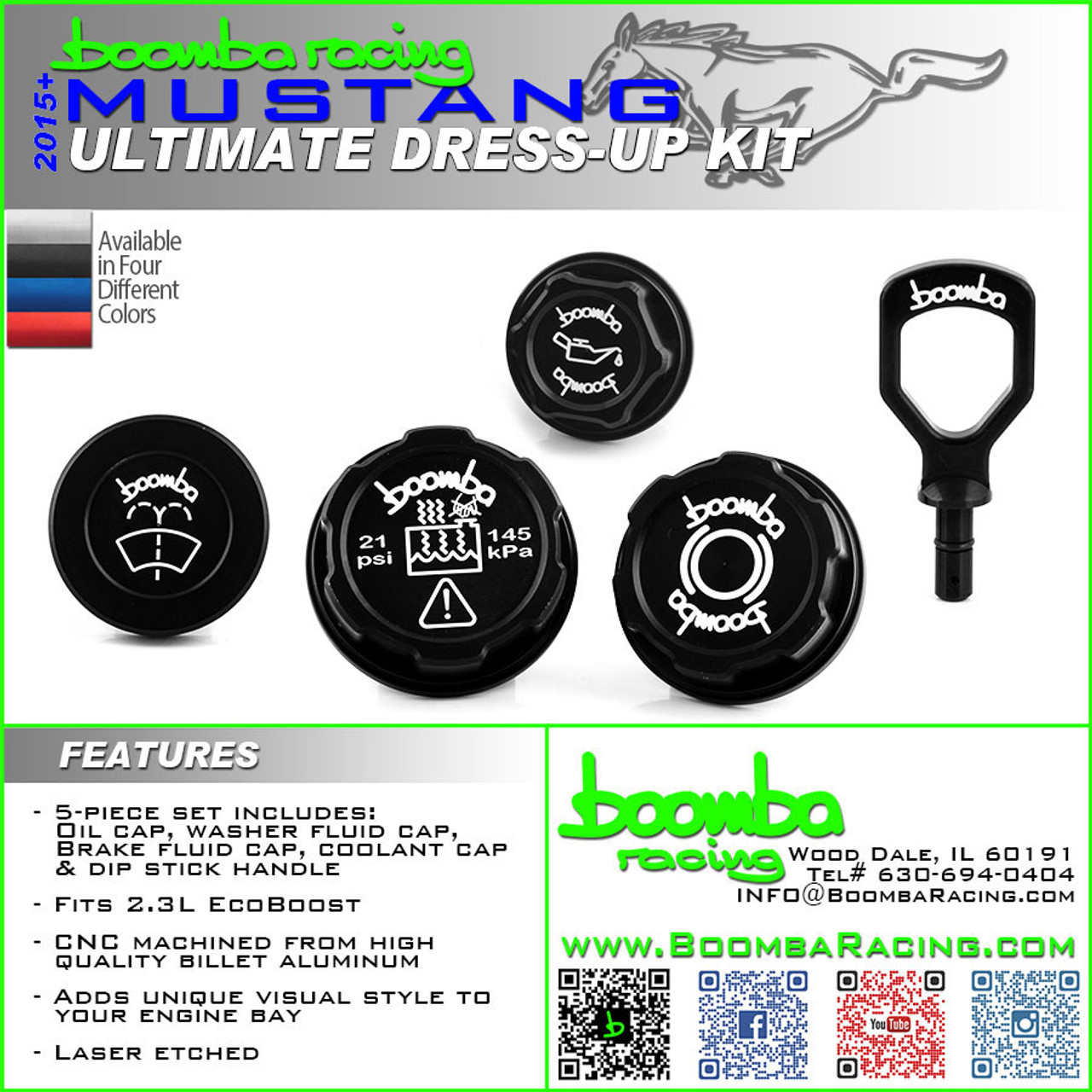 MUSTANG ECOBOOST ULTIMATE ENGINE DRESS UP KIT