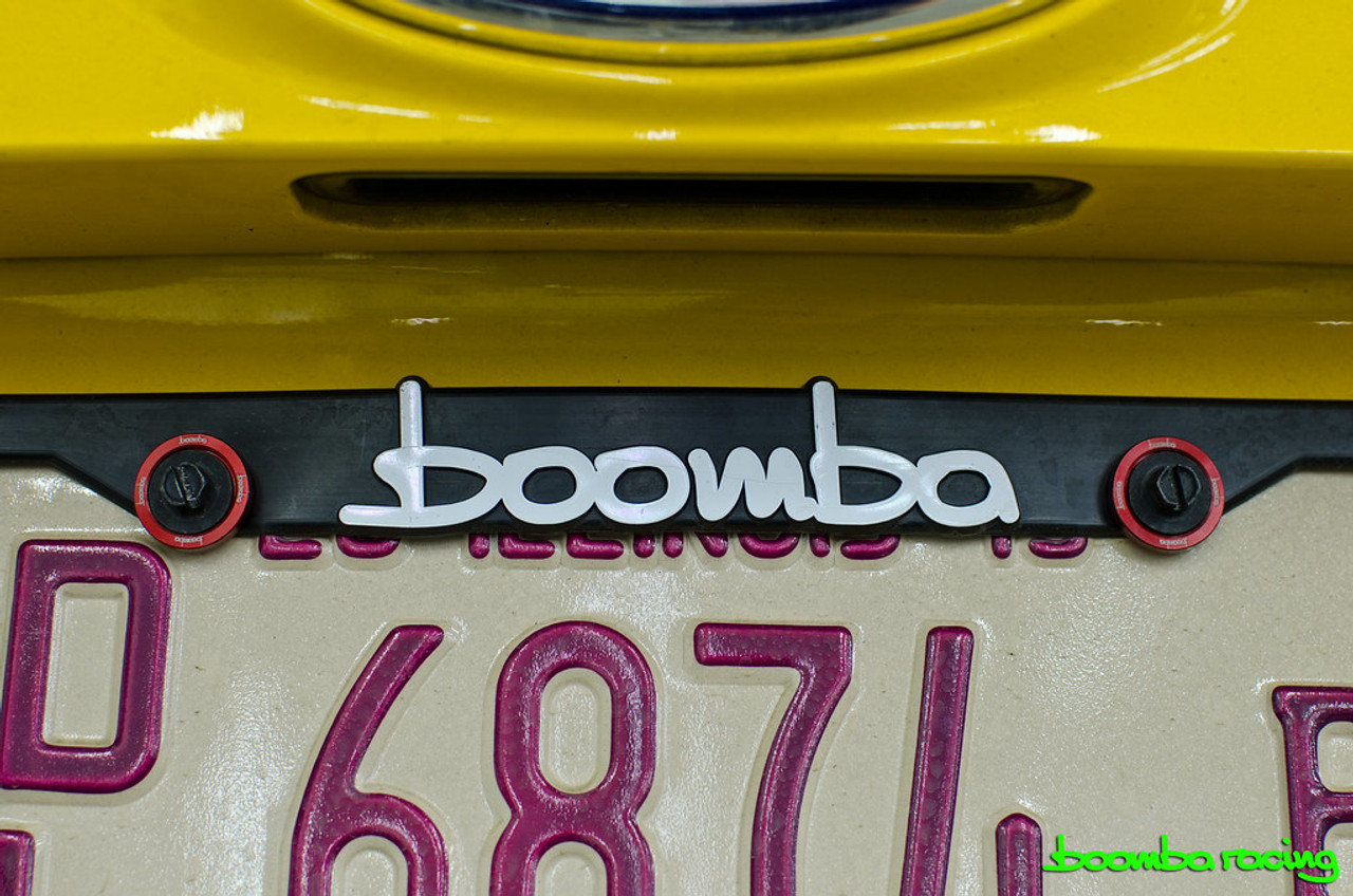 BOOMBA LICENSE PLATE WASHERS