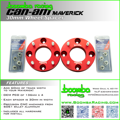 MAVERICK 30MM WHEEL SPACERS