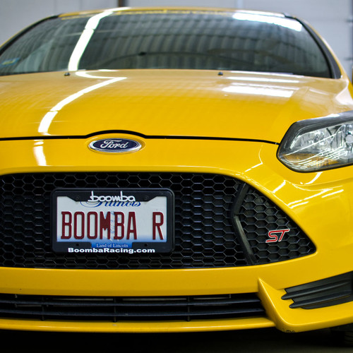 Boomba Racing License Plate Frame (x2)