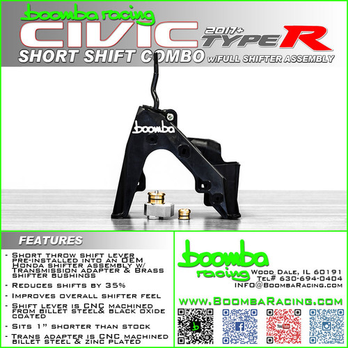 Civic X Shifter Assembly Kit Civic X Shifter Assembly Kit