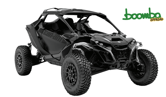 RZR Offroad vehicle with Boomba logo