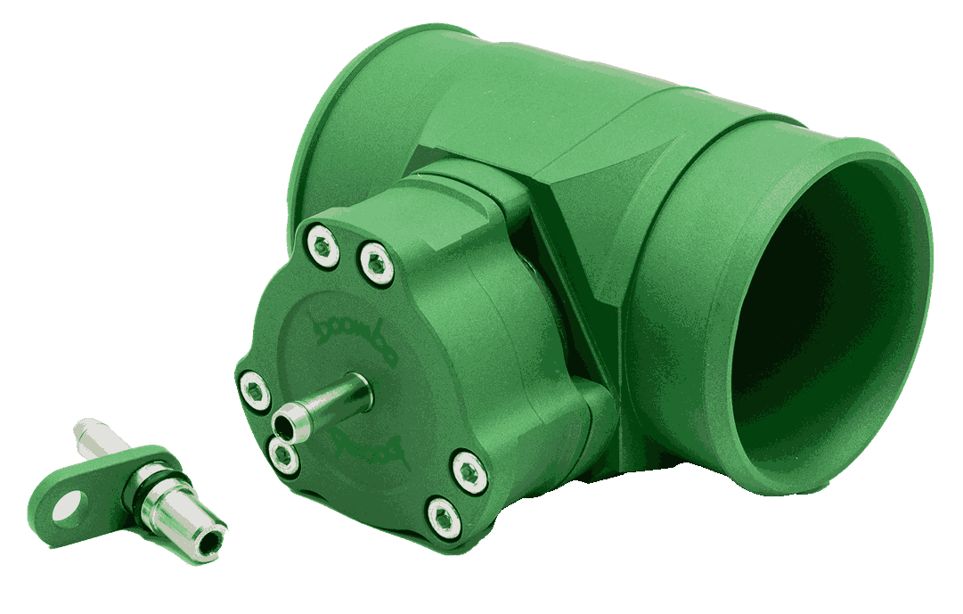 CAN-AM Blow Off Valve in green color