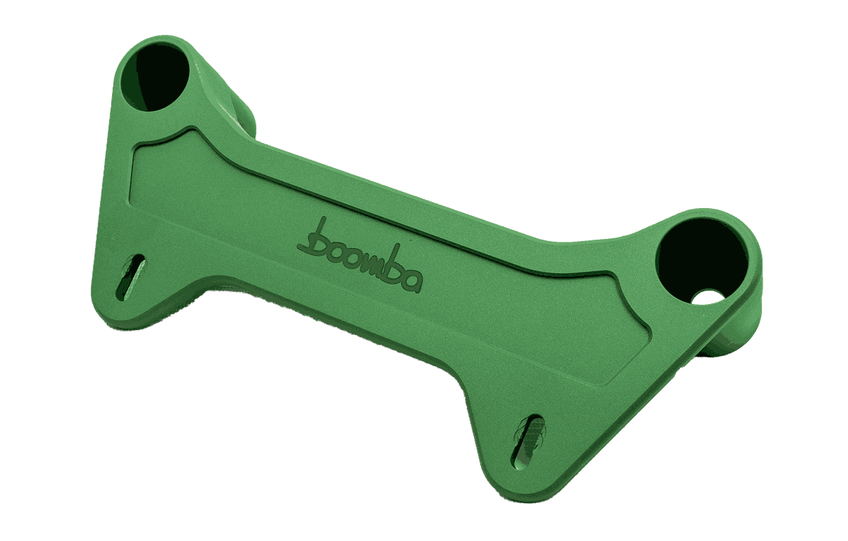 CAN-AM Shock mount brace shown in green color