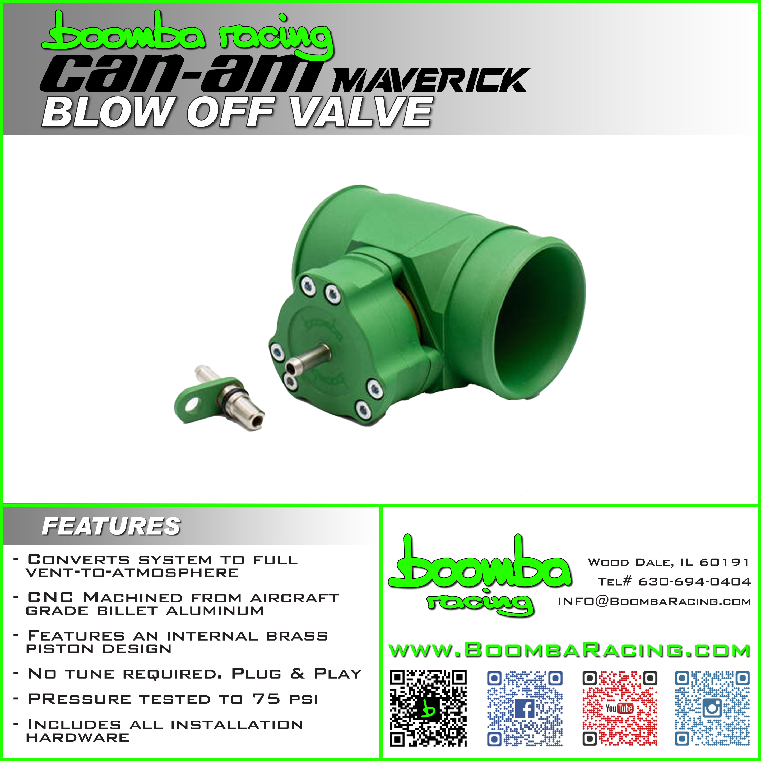 MAVERICK TURBO RR BLOW OFF VALVE