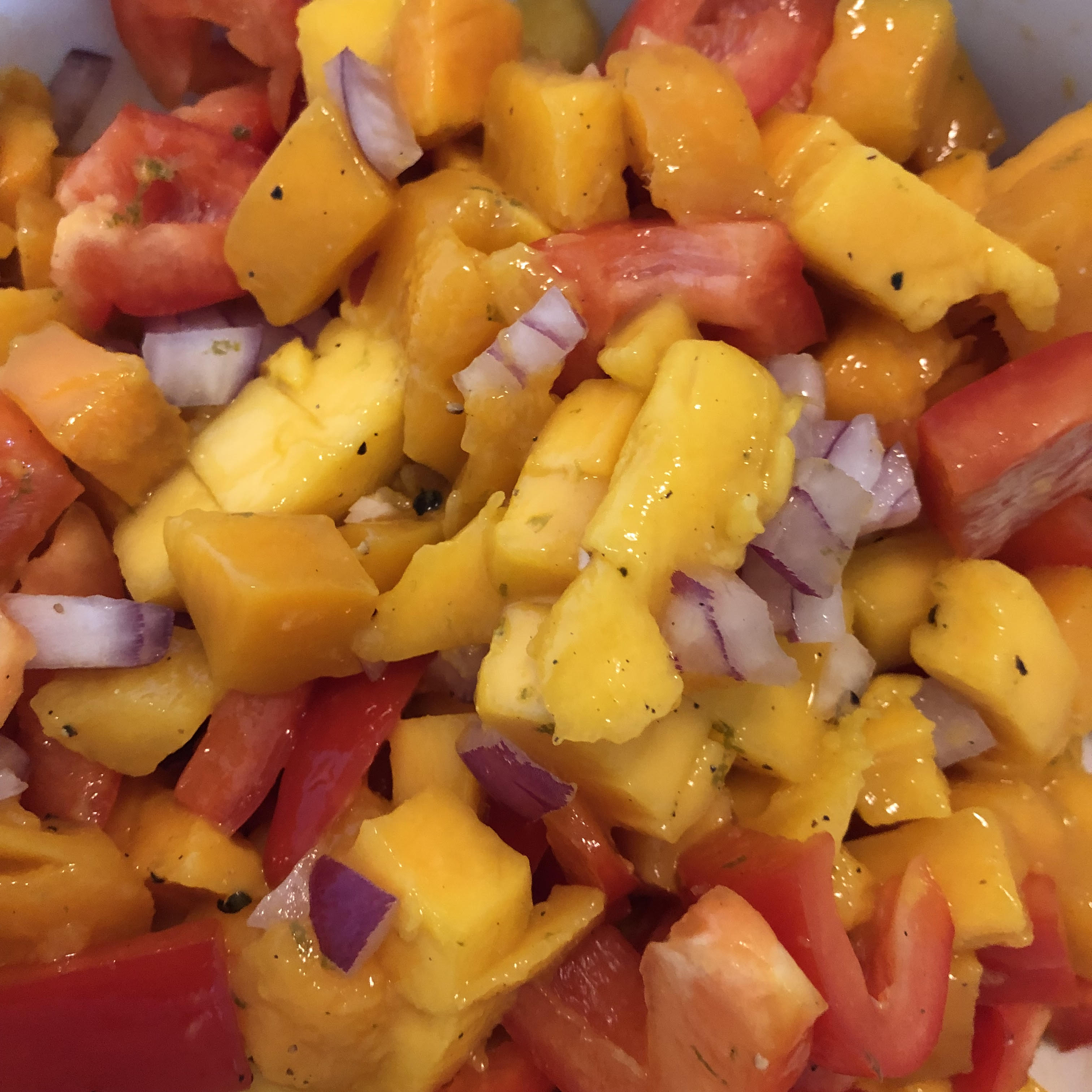 Mango Salsa - Perfect for a hot summer day! - Virginia Vinegar Works