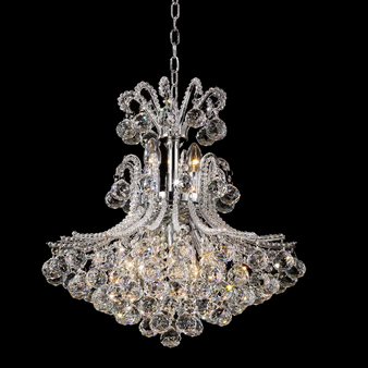 2198-7 Light Crystal Chrome Chandelier 