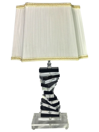 Al Masah Crystal Table Lamp -TAB00052 - MT-521 CLEAR
