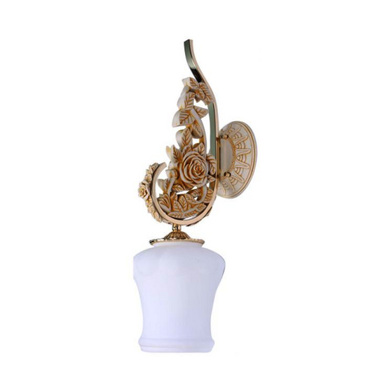 Al Masah Crystal Rose Cup Wall Light - WAL00569