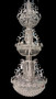 KD92085D-69 Light Crystal Chrome Chandelier 