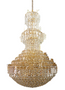 JD-88655/D1000 H1600 GOLD metal crystal chandelier lighting