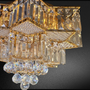 Crystal Gold Ceiling light - Ø55*H35cm