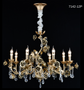 Ceramic Flower Style Chandelier Light - CHA01248