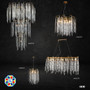 Modern Glass Chandelier Light - CHA01277