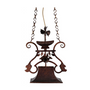 Al Masah Crystal Rectangular Bell Pendant Light - PEN00003