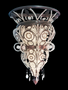 0606-2 Light Crystal Iron Sconce