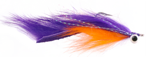 Purple/Orange Bunny Strip Minnow Purple/Orange Bunny Strip Minnow