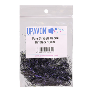UV Black Straggle Hackle UV Black Straggle Hackle