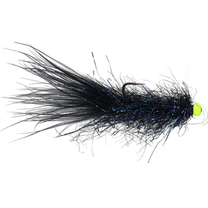 Black/ Chartreuse Balanced Leech Black/ Chartreuse Balanced Leech
