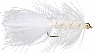Bead White Wooly Bugger Bead White Wooly Bugger