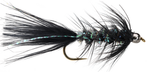 Bead Black Crystal Wooly Bugger Bead Black Crystal Wooly Bugger