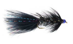 Bead Black/Rainbow Crystal Wooly Bugger Bead Black/Rainbow Crystal Wooly Bugger