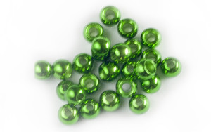 Brass Bead- Metallic Green Brass Bead- Metallic Green