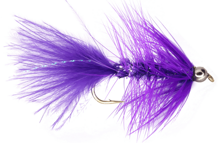 Bead Purple Crystal Wooly Bugger