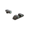 AmeriGlo +0 Classic Night Gr/Gr Fits Gen 1-5 G17 19 22 23 24 26 27 33 34 35