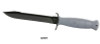 Glock Field Knife Grey with Saw