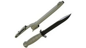 Glock Field Knife Battlefield Green with Saw RockYourGlock