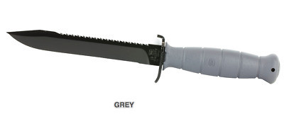 Glock Field Knife Grey with Saw RockYourGlock