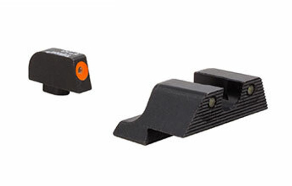 Trijicon HD XR Night Sight Set OrangeFront Outline for Glock Models 20, 21, 29, 30, 36, 40, and 41