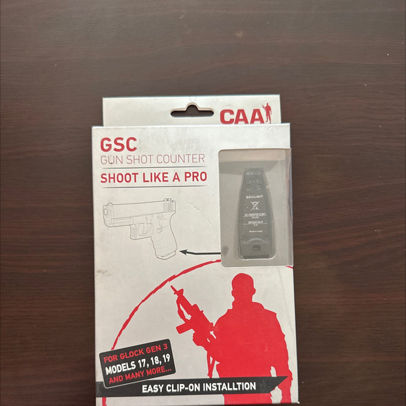 Command Arms Tactical Clip-on Gun Shot Counter - Gen 3 Glock 17, 18, 19 & More