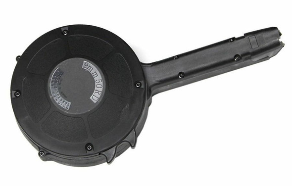 KCI Tactical 50 Round Drum Magazine 9mm KCI Tactical 50 Round Drum Magazine 9mm