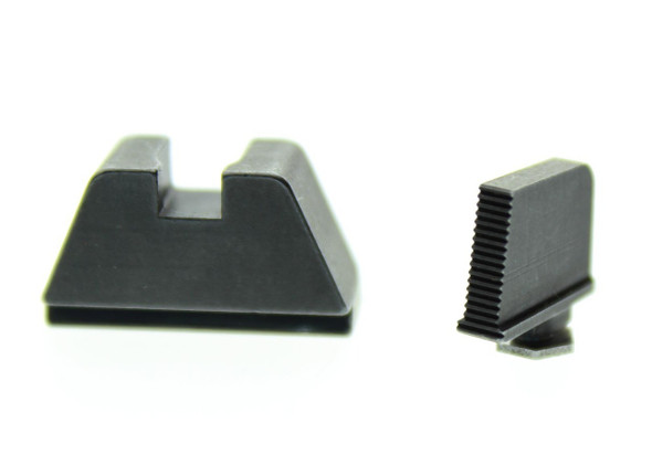 AmeriGlo Flat Black Tall Suppressor sights