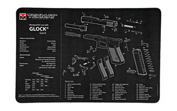 Glock Bench Mat