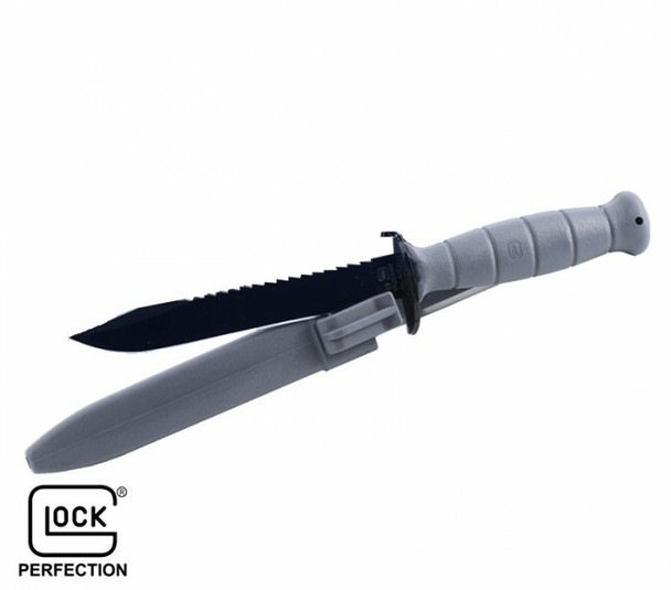 Glock Field Knife Grey with Saw