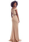 Clarisse 8148 Off Shoulder Two Piece Long Fitted Prom Dress