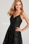 Colette by Daphne CL12006 Glitter Tulle Sleeveless Dress