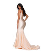 Portia and Scarlett PS6339 Lycra Sweetheart Neck Long Dress